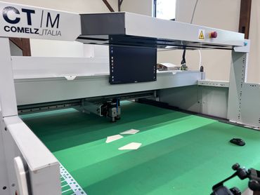 state-of-the-art Italian Comelz cutting machine