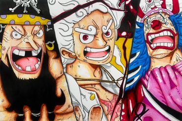 Artist: Darel Padilla Rodriguez, Junior at EHS - "One Piece!"