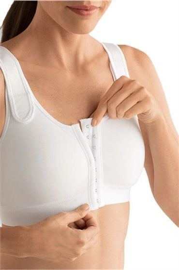 Mastectomy compression bra
