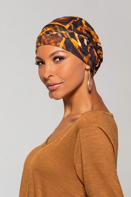 Chemotherapy head cover for hair loss or chemotherapy treatments.