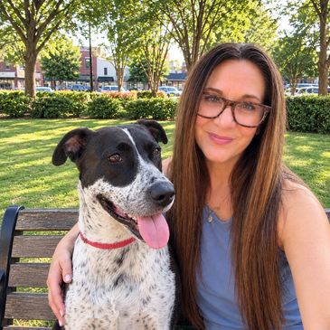 Mental therapist and dog