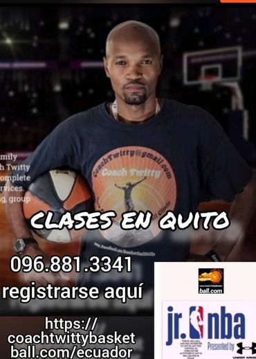 Coach Twity Basketball in Quito Ecuador