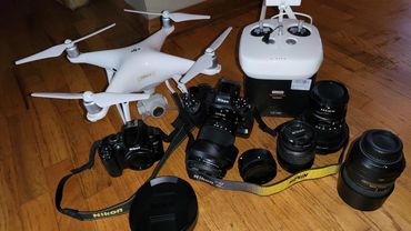 From the personal to the aerial shots. We have the right equipment. When you demand the best so do w