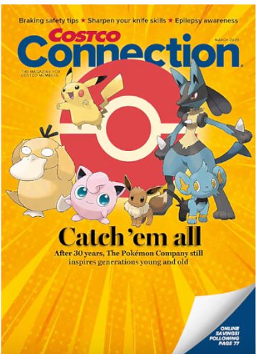 Front cover of the Costco Connection,March 2026 edition
