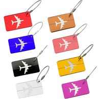 colorful aluminum luggage tags,Airplane luggage tag