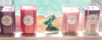 Hand poured Organic soy candles