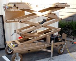 lowboy mausoleum lift repair service