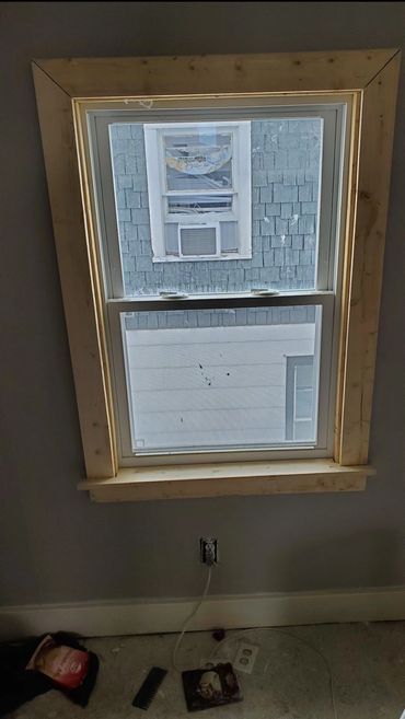 WINDOW AND WINDOW CASING INSTALLATION