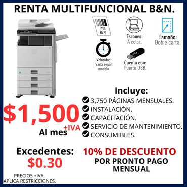Copiadora alto volumen para mi oficina.