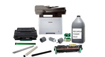 Venta de consumibles para copiadoras multifuncionales.