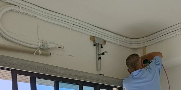室內設計/室內裝潢/室內裝修/冷氣盒施工