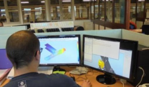 cálculo y simulación proyectos puente grúa