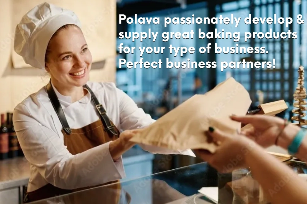 Polava passionately develop & supply great baking products for your type of business. Perfect busine