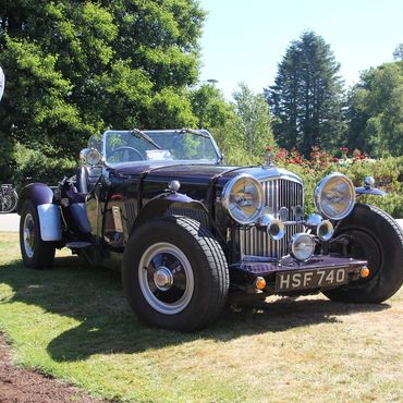 Black Classic Car