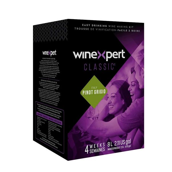 PINOT GRIGIO: Italy: Green apple, lemon & lime