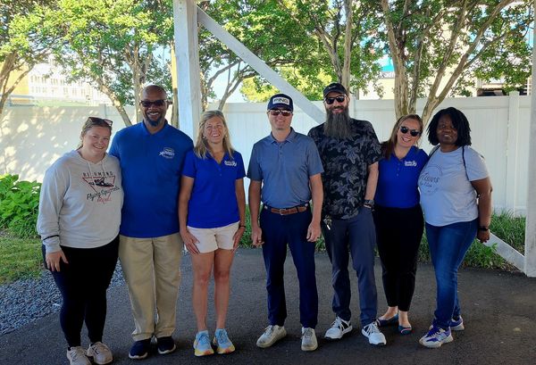 Providing volunteers and giveaways for families