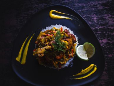 Modern art cuisine at Wynwood Food Tour.