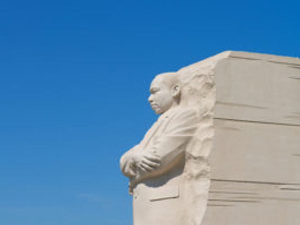 Martin Luther King, Jr. Memorial during DC History Tour.