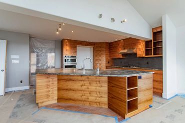 Stunning Kitchen Cabinets in a home being renovated