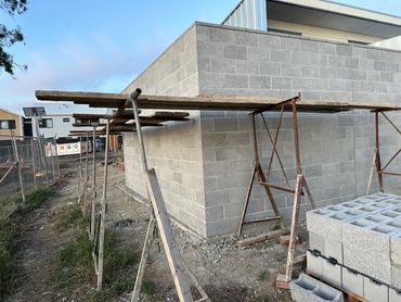 Polished concrete Blocks for youth crisis centre in South Morang Victoria, no need for an acid clean