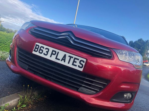 B63 Plates Customised registration plates