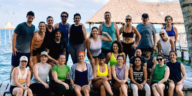 Thatch Caye Fitness Retreat Group