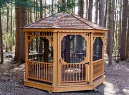 12x12 Octagon Gazebo w/screen kit