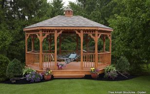 12x16 Oval Gazebo