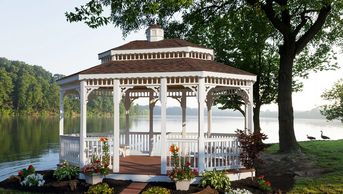 14x18 Victorian Oval Gazebo