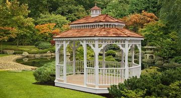 10x14 Victorian Oval Gazebo