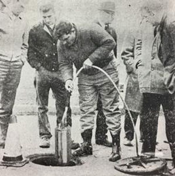 AAA Flexible Pipe Cleaning History 1960's.