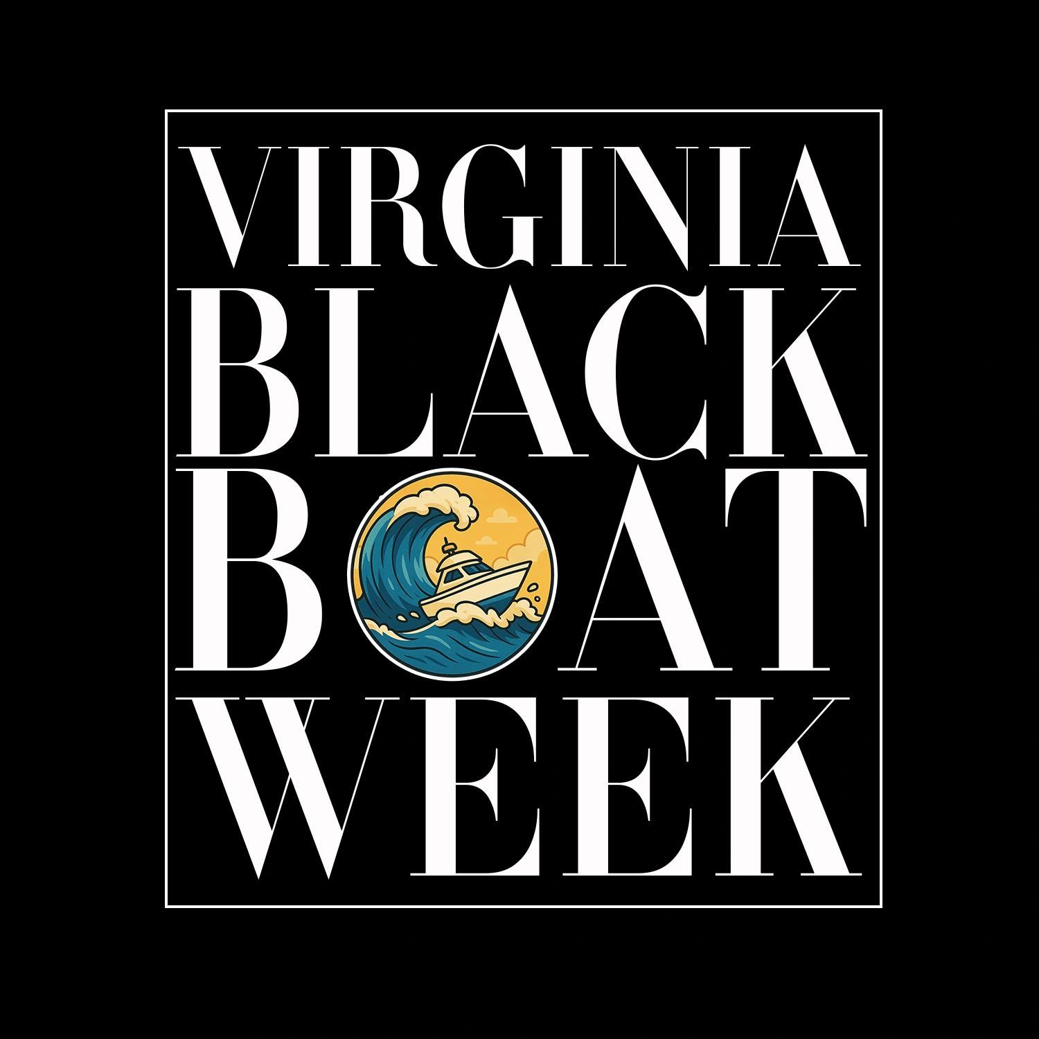 Virginia Black Boat Weekend logo