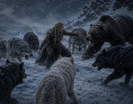 "I saw my opening—a sliver of exposed flank as the bear reared to crush a younger wolf. I didn't jus