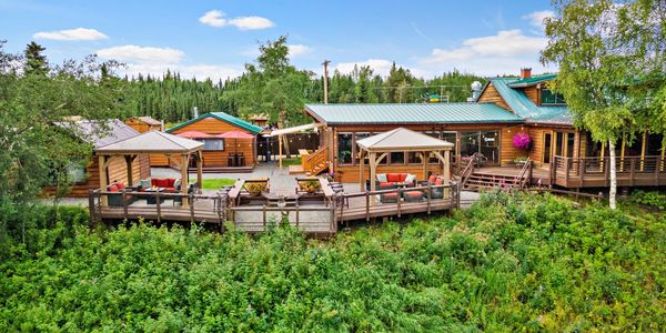 Resort for sale in Alaska, on the Kenai River. 