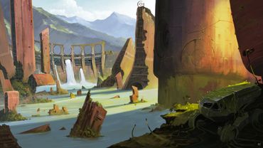Flooded City - once the nerve center of the Island, it's now ruined and filled with secrets!
