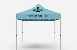 tent for outside with logo