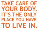 take cae of your body