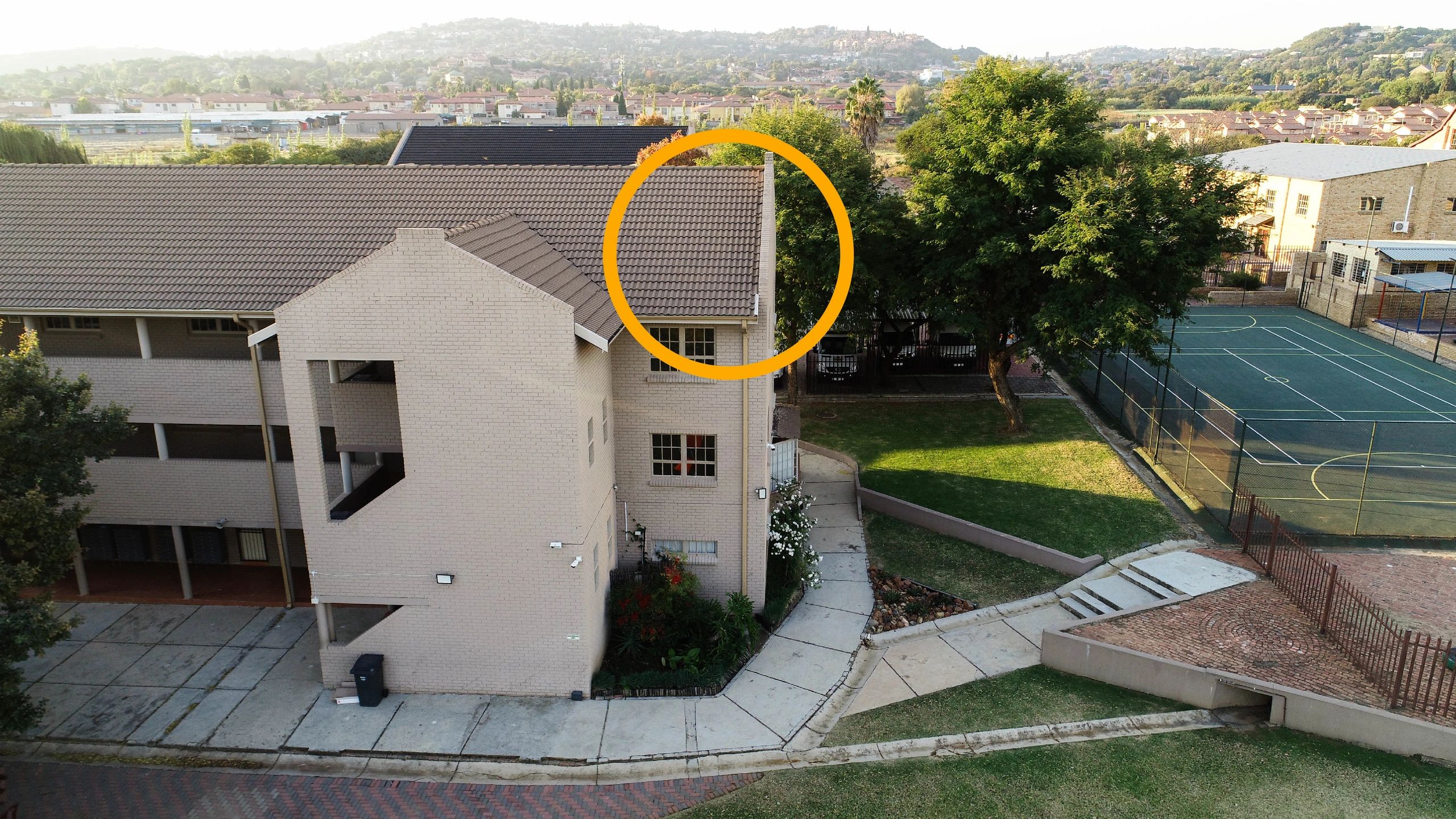 Drone roof inspection in Johannesburg