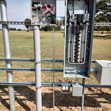 Franklin Texas City Park Electrical Install