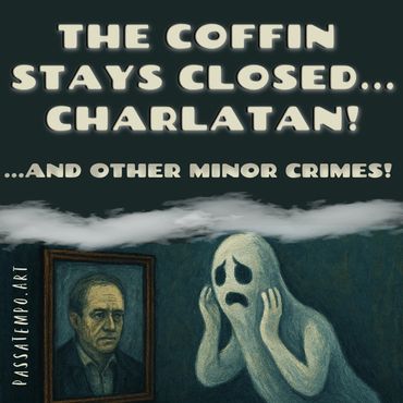 The Coffin Stays Closed,...Charlatan!  ...& Other Minor Crimes!