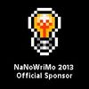 NaNoWriMo 2013 Official Sponsor logo