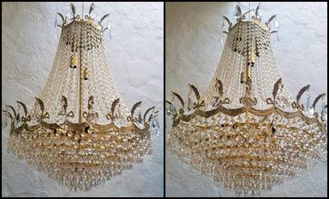 Reparacion de candil, limpieza de candil, restauracion de candil, fabricacion candil, iluminacion