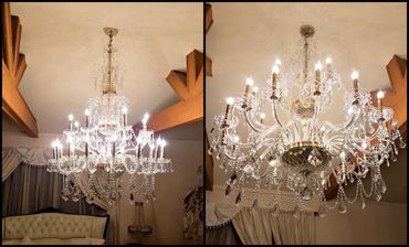 Reparacion de candil, limpieza de candil, restauracion de candil, fabricacion candil, iluminacion