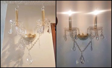 Reparacion de candil, limpieza de candil, restauracion de candil, fabricacion candil, iluminacion