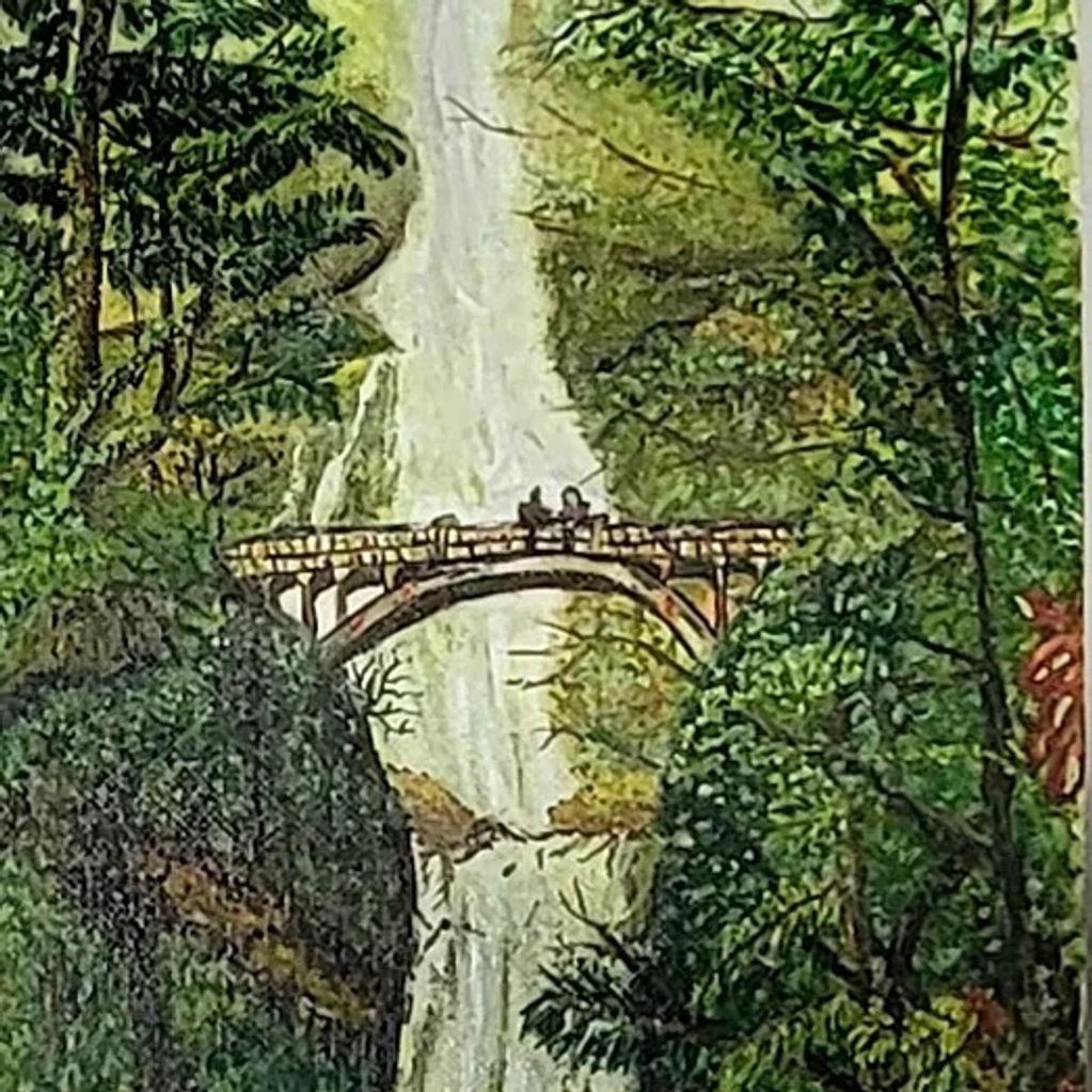 Multnomah Falls near Hood, Oregon