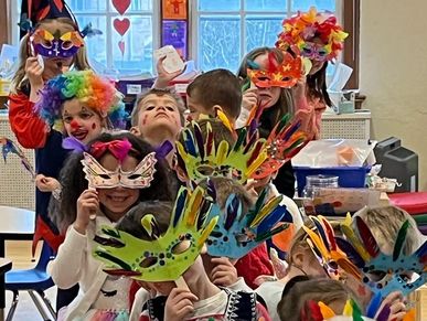 Carnaval parade for the French school of the Northshore
