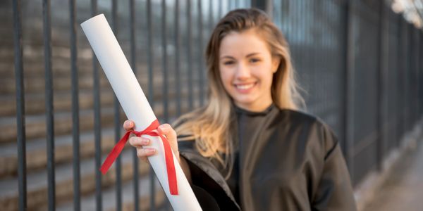 Graduate student from the Baccalaureat