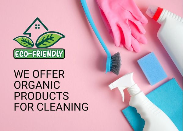 Practice safe cleaning using organic products for cleaning