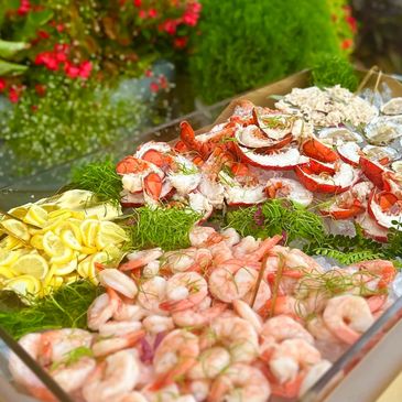 Catering Cart Caterers in TN & GA | Seafood and Raw Bar Catering
