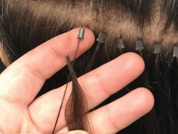 microbead/ micro link hair extensions
